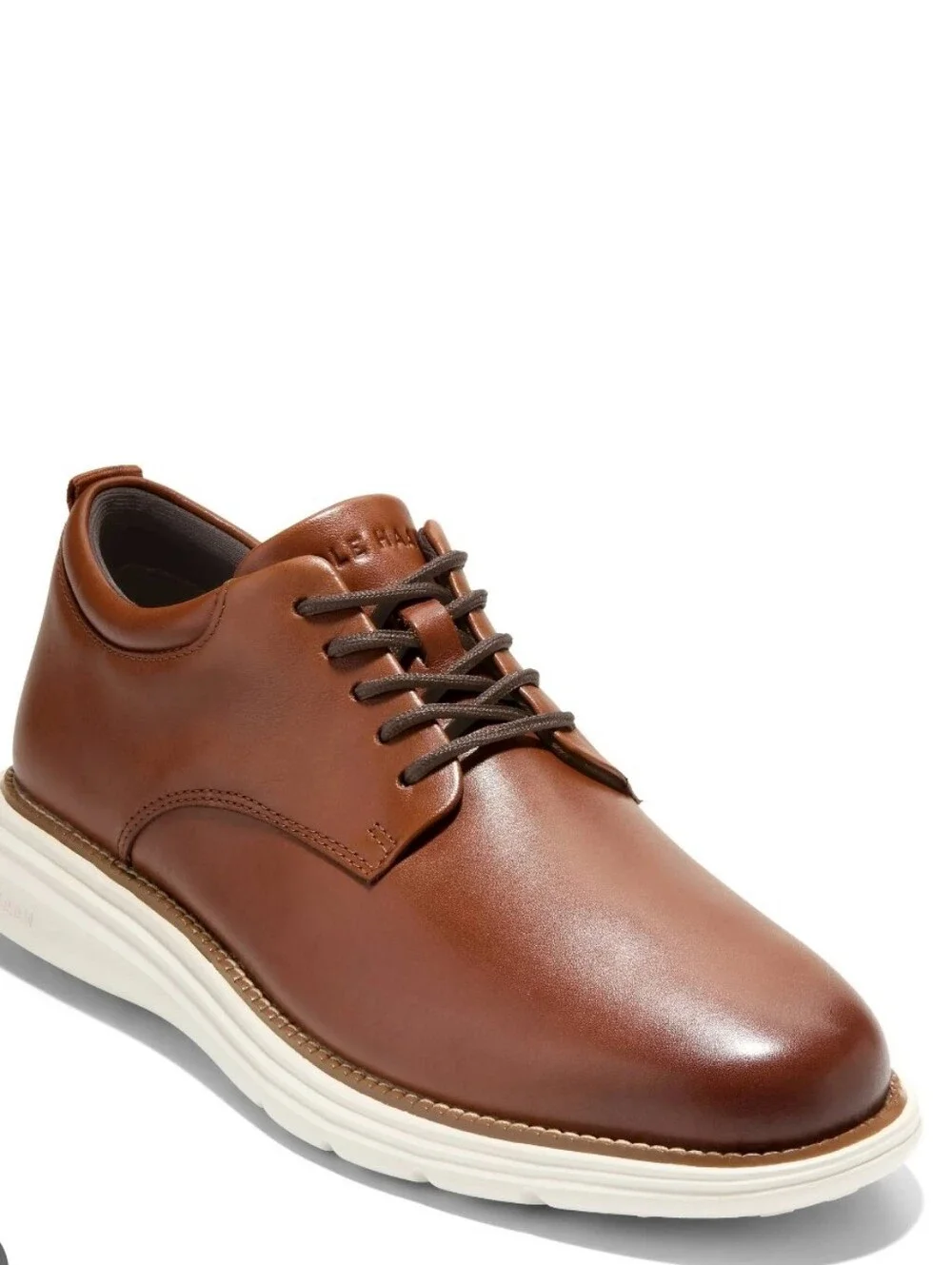 NEWCole Haan Grand+ Ultra Oxford Shoes Mens Size 8.5M British Tan Brown Leather